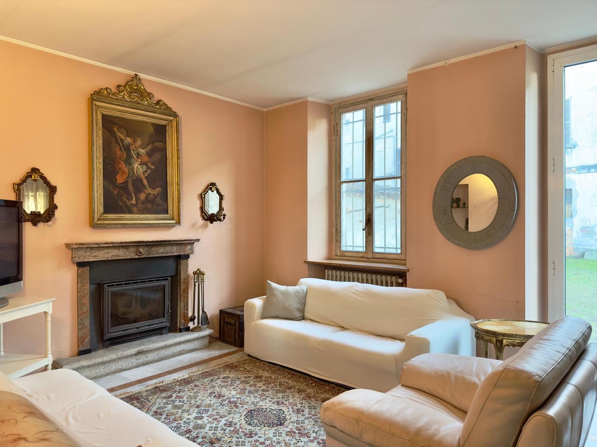 Villa Affascinante Casale Brambilla Vicino Pavia à San Zenone al Po Extérieur photo